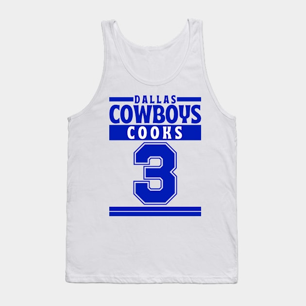 Dallas Cowboys Cooks 3 Edition 3 Tank Top by Astronaut.co